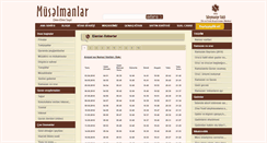 Desktop Screenshot of muselmanlar.com